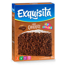 BIZCOCHUELO EXQUISITA CHOCOLATE 540 gr ( u x b 18)