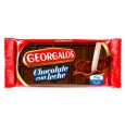 CHOCOLATE GEORGALOS C.LECHE 25 gr ( u x b 288)