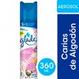 DESODORANTE DE AMBIENTE GLADE CARICIA DE ALGODON 360 cc ( u x b 6)