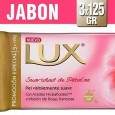 JABON DE TOCADOR LUX SUAVE PET. 3X125 gr ( u x b 24)