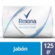 JABON DE TOCADOR REXONA SENS.FRESH 125 gr ( u x b 72)