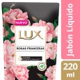 JABON LIQUIDO LUX REP.PETALOS 220 ml ( u x b 12)