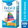 LECHE SANCOR BEBE2 500 ml ( u x b 12)