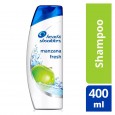 SHAMPOO HEAD SHOULDERS MZA FRESH 400 cc ( u x b 12)