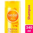 SHAMPOO SEDAL CREMA BALA 340 ml ( u x b 12)