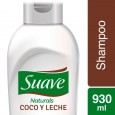 SHAMPOO SUAVE COC Y LEC 930 ml ( u x b 8)